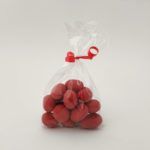 Ametlles enxocolatades amb maduixa i iogurt